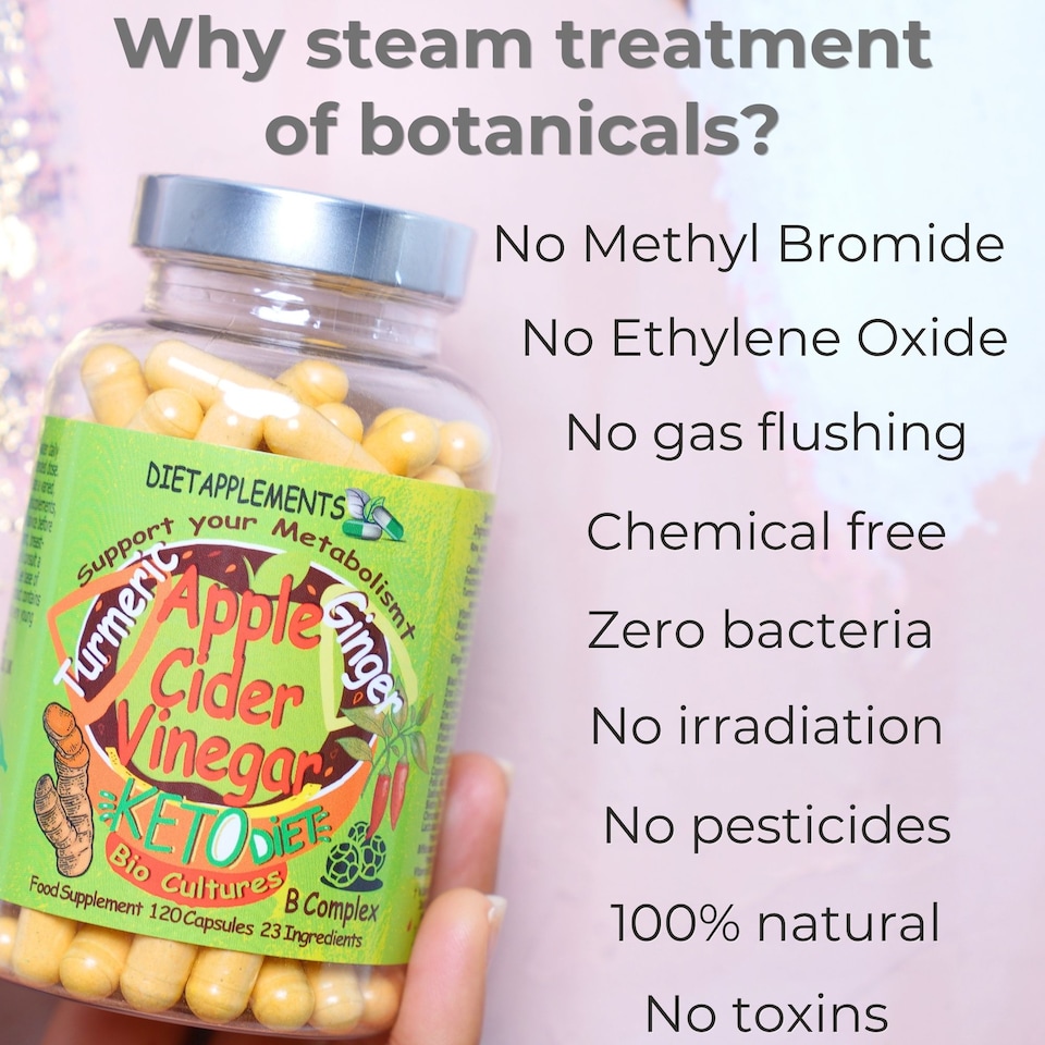 image 1 of Dietapplements Apple Cider Vinegar with the Mother, Vitamins, Minerals Complex