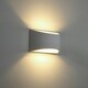image 5 of First Choice Lighting Marmo White G9 Plaster Wall Light White