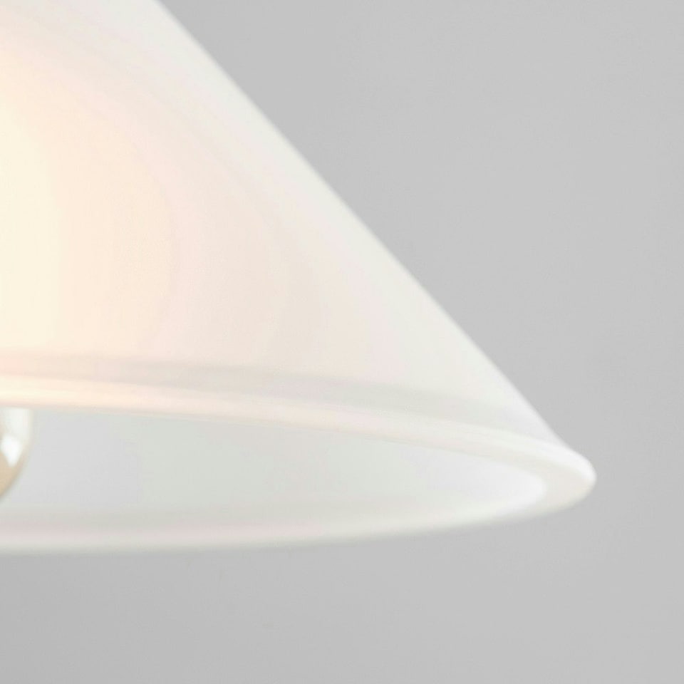 image 1 of ValueLights Modern White Frosted Glass Ceiling Light Shade