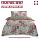image 7 of VELVETIO Jacinda Complete Duvet Cover Set with Fitted Sheet Breathable Bedding Quilt Multi | King