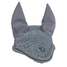 ARMA Badge Horse Ear Bonnet - Grey - Cob