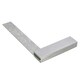 image 1 of 4" 100mm Engineer Tri Set Square Right Angle Straight Edge Stainless Steel