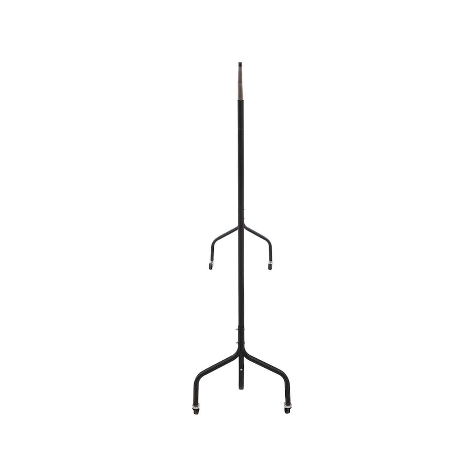 image 1 of Oypla 6ft Garment Clothes Rail Super Heavy Duty All Metal Black Black | One Size