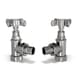 image 1 of Signature Traditional Chrome Radiator Valve Angled 8mm