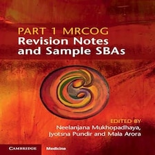 Part 1 MRCOG Revision Notes and Sample SBAs Paperback Book