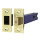 image 1 of Timco - Architectural Tubular Deadbolt - Electro Brass & Satin Nickel (Size 129 case / 108 backset - 1 Each)