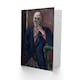 image 2 of Max Beckmann Art Card 1950 Self Portrait With Cigarette