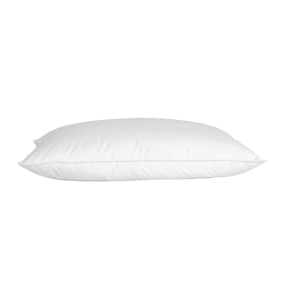 image 1 of Duck Feather & Down Pillow - Soft / Medium White | One Size