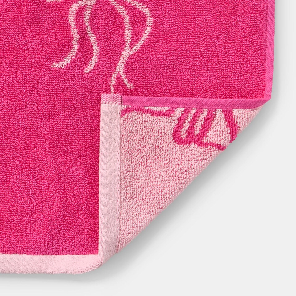 image 1 of OHS Bows 100% Premium Cotton Hand Towel Hotel Quality Soft Absorbent | Pink | Hand towel