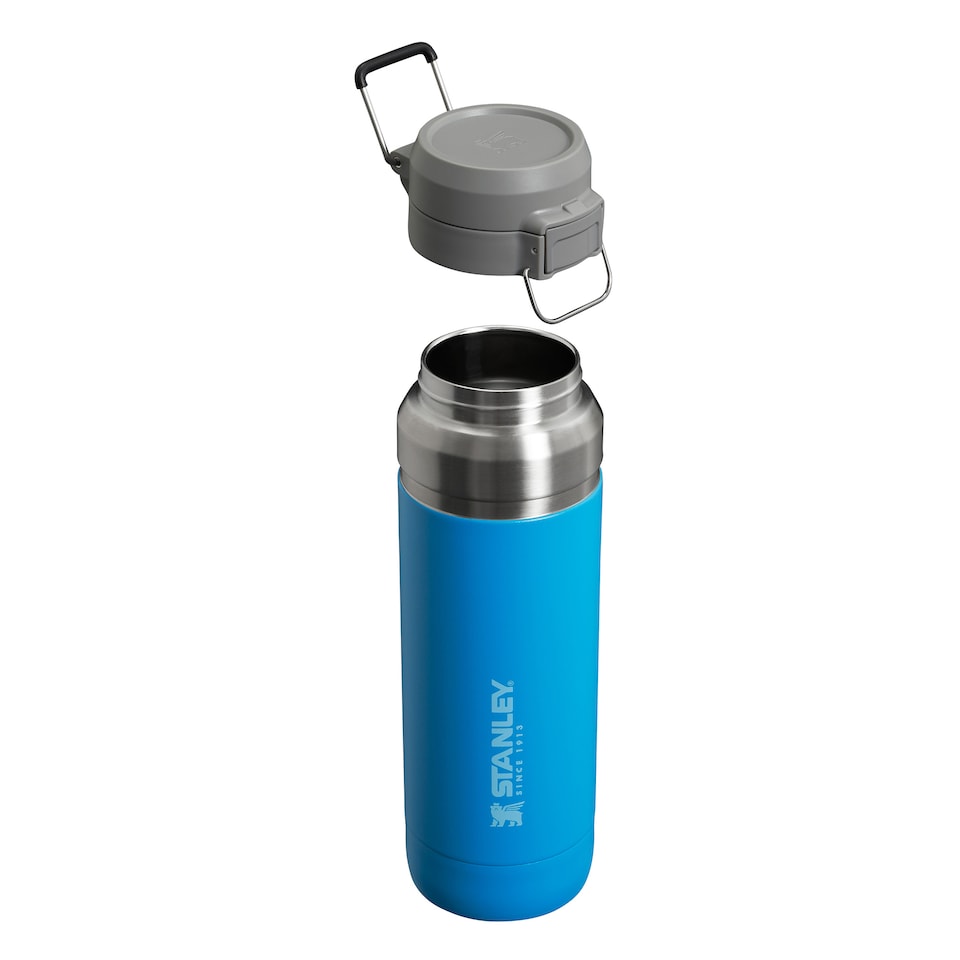 image 1 of Quick-Flip Water Bottle 1.06L | Blue | Blue | Not provided