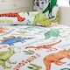 image 4 of Happy Linen Company Dino Snore Duvet Cover Bedding Set