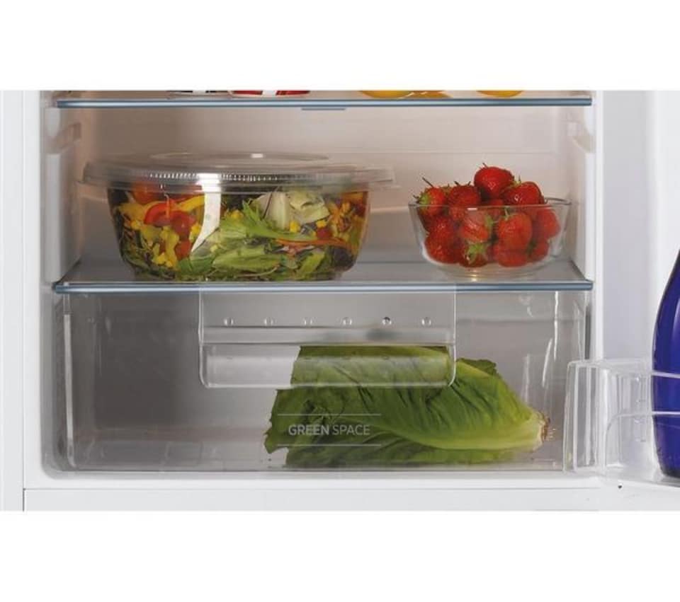image 1 of Hoover HOCH1S513EWK H-FRIDGE 300 185litre Fridge Freezer Auto Defrost Class E White