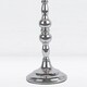 image 4 of First Choice Lighting Set of 2 Chrome Stick Table Lamp Bases with Decorative Stems Chrome