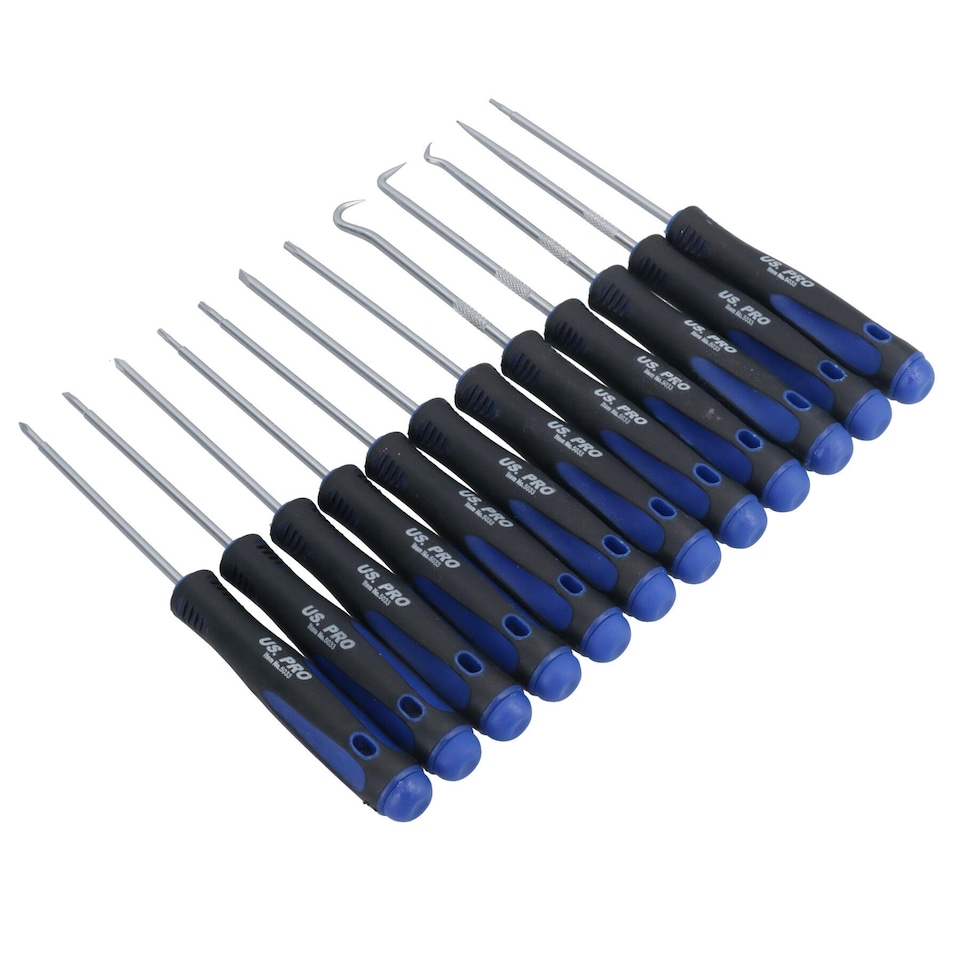 image 1 of Mini Screwdriver, Pick, Hook, and Torx Set AT342