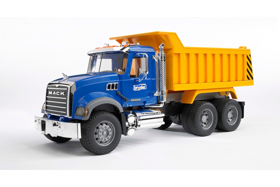 image 1 of Bruder MACK Granite Tip up truck Detailed Vehicle & Playset Model