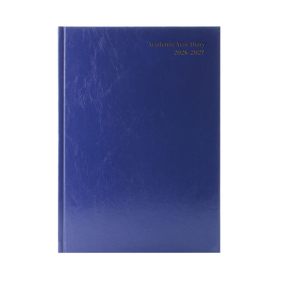 image 1 of Janrax 2026-2027 A5 Week To View Blue Academic Diary