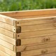 image 4 of Primrose Pine Raised Flower Bed Planed Trough Planter Timber 110cm
