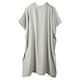image 1 of Vinga Unisex Adult Tolo Terrycloth Hammam Poncho - Grey - One Size