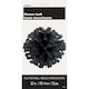 image 2 of Unique Party Tissue Paper Flutter Hanging Decoration - Black - One Size