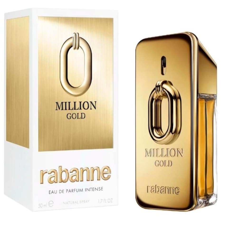 image 1 of Paco Rabanne Million Gold 50ML Eau De Parfum Intense Spray For Man