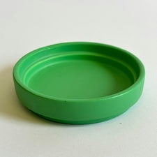 Love Plants Pot Ceramic Growing Garden Coaster - Green N/A