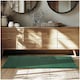 image 1 of Rug Zonelle - short pile and ultra-soft, rectangular or round Green | 80 x 150 cm