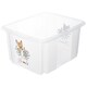 image 2 of Keeeper Bambi Turn Around Stackable Box with Lid 24 Litre Transparent