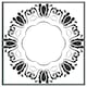 image 3 of Decorative floral element (Picture Frame) Brown | S