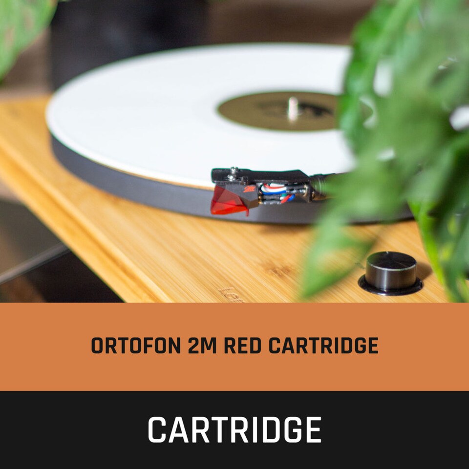 image 1 of Lenco LBT-335BA - Turntable with Bluetooth transmission, Bamboo