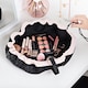 image 6 of Minky Scrunchie Beauty Bag – Black & Pink