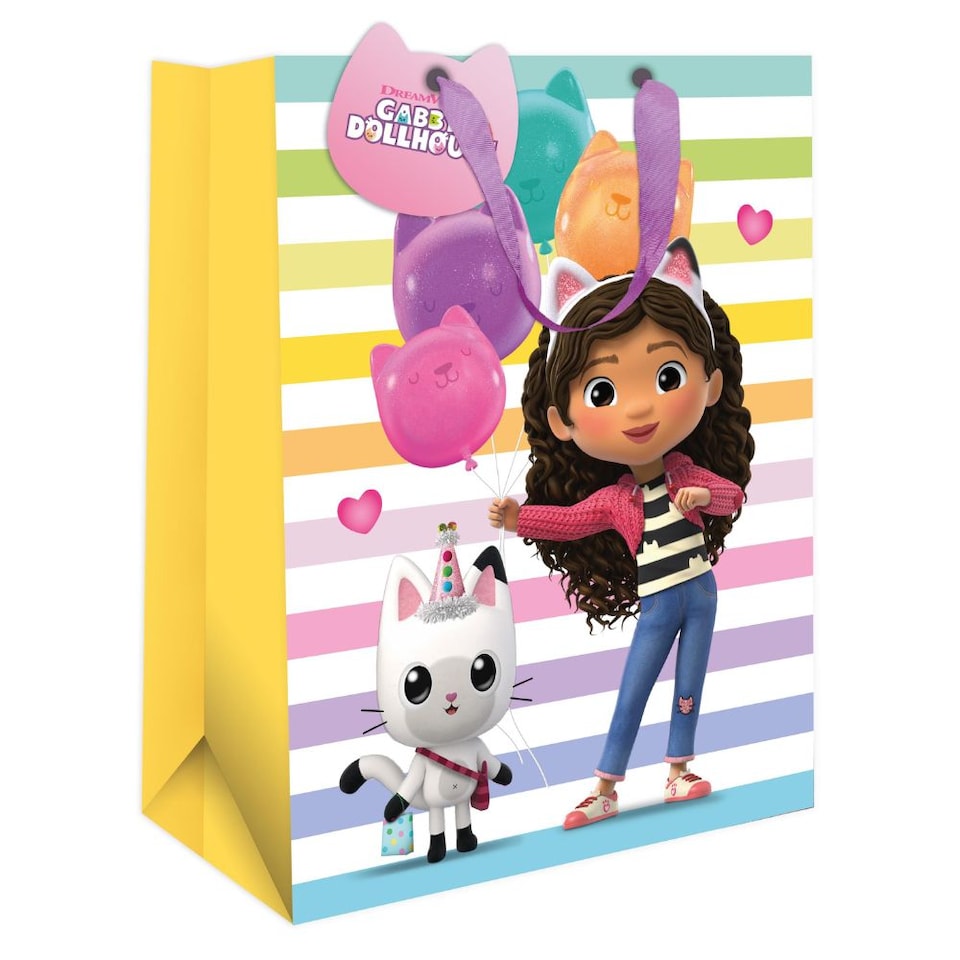 image 1 of Gabby's Dollhouse Medium Gift Bag