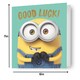 image 2 of Despicable Me Good Luck Card
