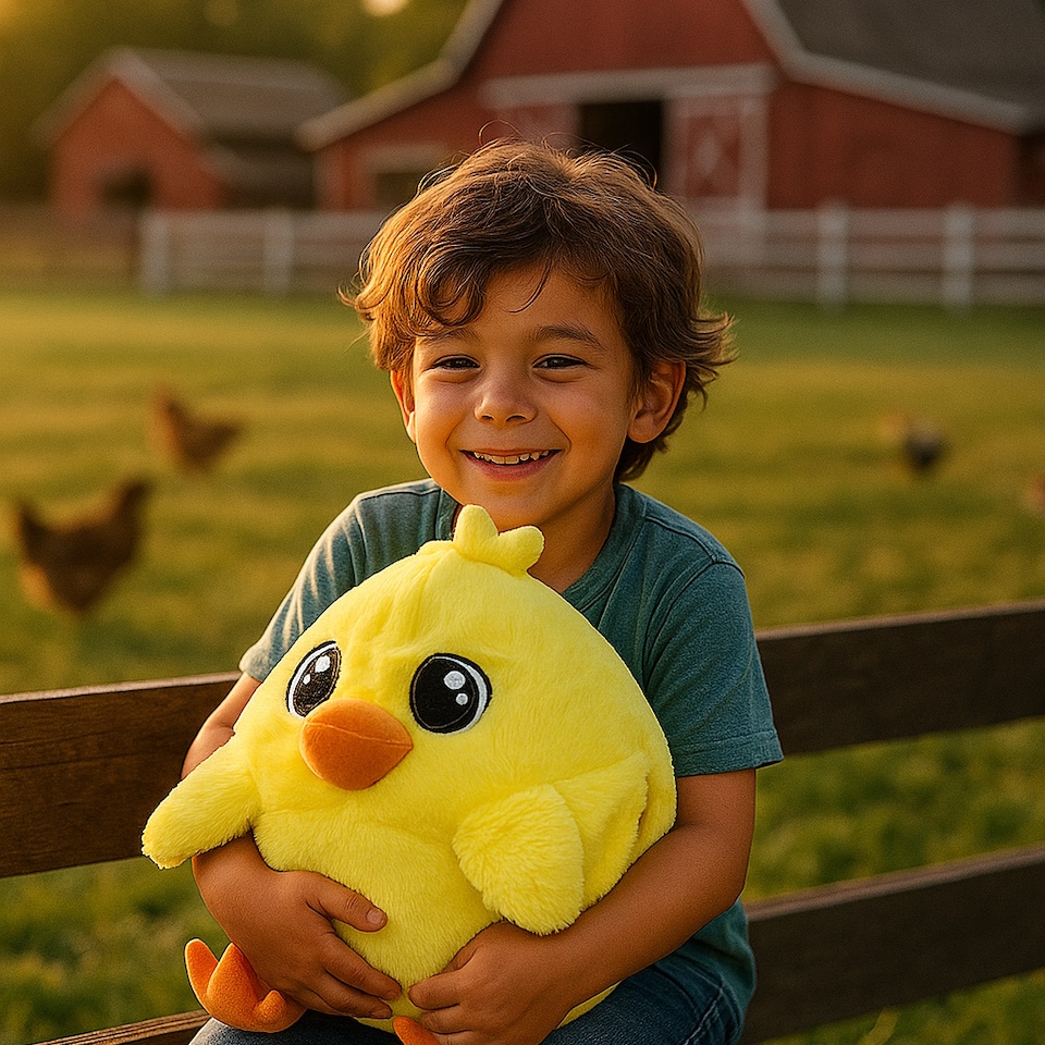 image 1 of Noxxiez Cosy Plush Hand Warmer Cushion - Chick