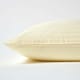 image 2 of Homescapes Pastel Yellow European Size Egyptian Cotton Pillowcase 330 TC - 60 x 60 cm | Yellow