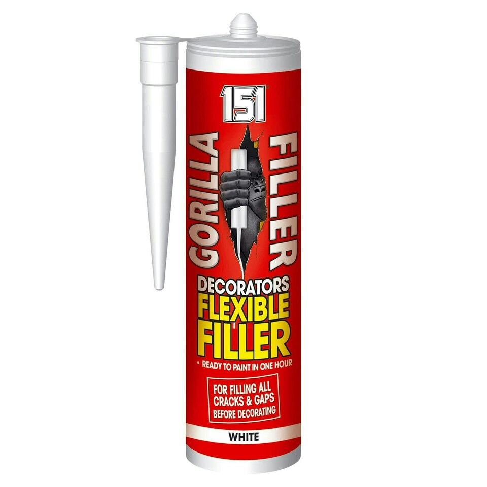 151 Gorilla Filler Decorators Flex Filler - 280ml - White