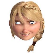 Astrid How To Train Your Dragon 2 Cardboard Face Mask