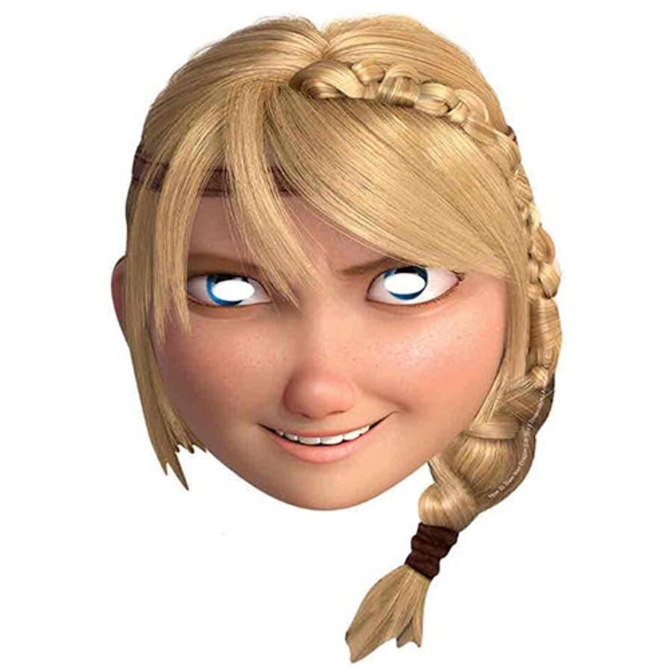 Astrid How To Train Your Dragon 2 Cardboard Face Mask
