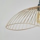 image 1 of ValueLights Wavy Wire Design Easy Fit Ceiling Pendant Light Shade In Copper Metal Finish