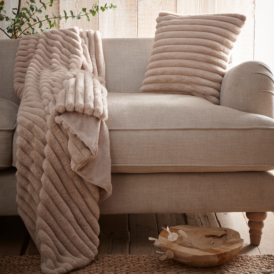 image 1 of Appletree Morritz Filled Cushion Natural