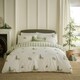image 1 of Wylder Nature Charlecote Printed 100% Cotton Super King Duvet Set Green | Super King