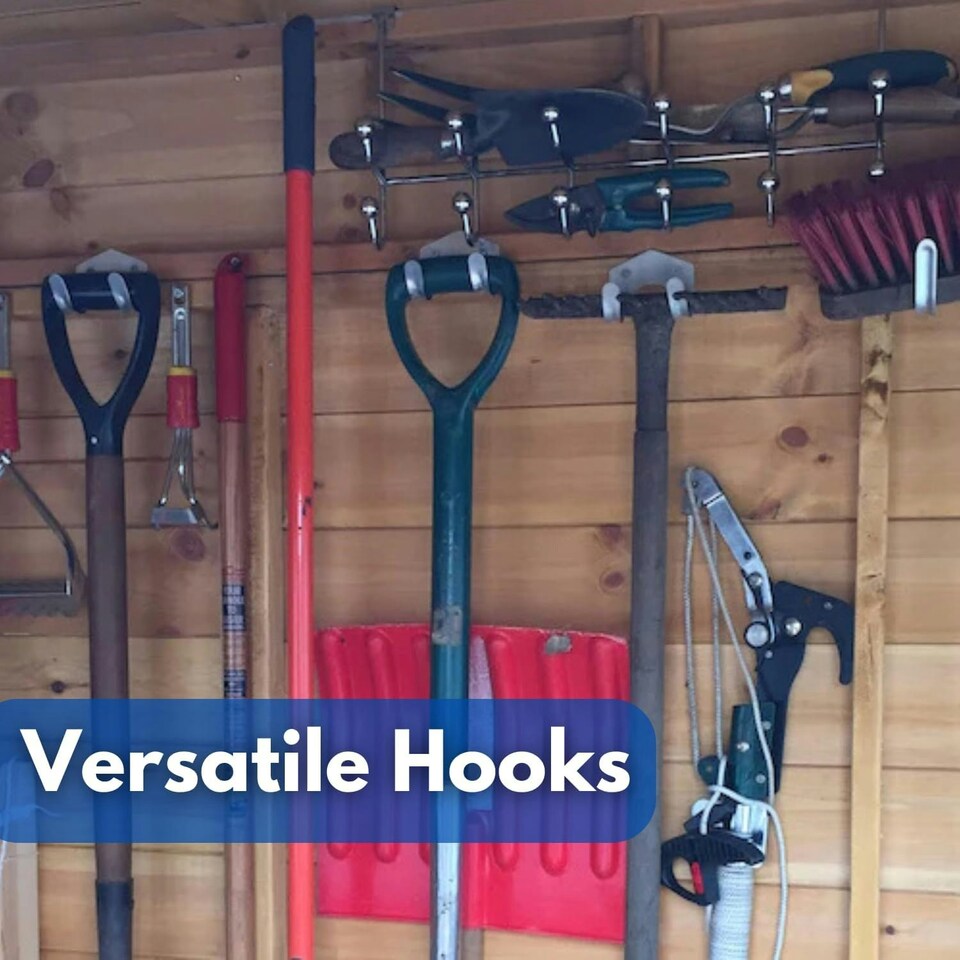 image 1 of Marco Paul Pack of 10 Metal Wall Hooks
