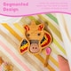 image 2 of Tiny Dining Bamboo Unicorn Baby Weaning Plate & Fork Set - Pastel Pink