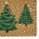 image 2 of Homescapes Coir Doormat Christmas Trees, 60 x 40 cm