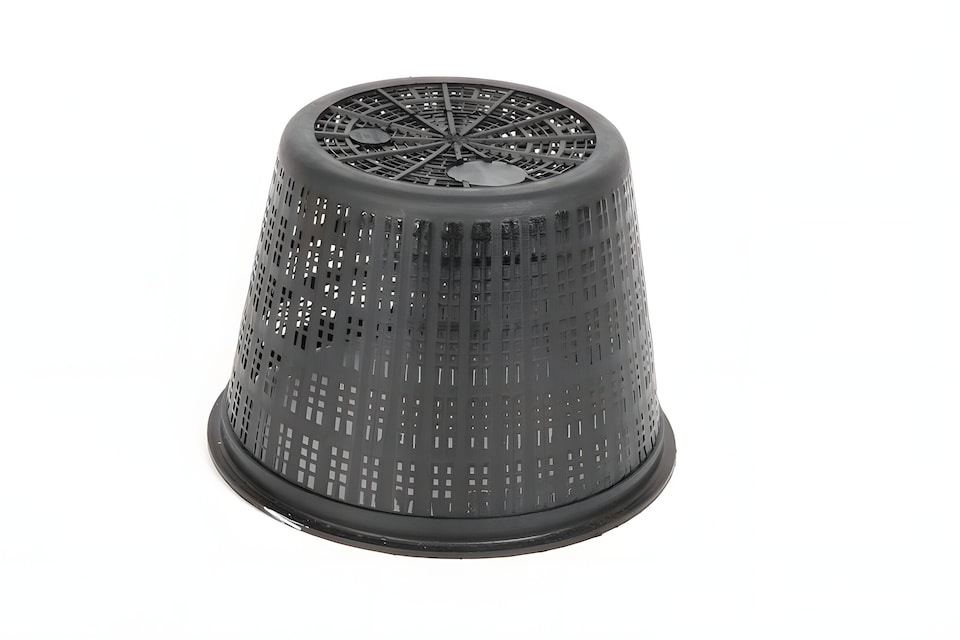 image 1 of Aquatic Pond Planting Basket - Round - 14cm / 1 Ltr - Mesh Plant Pot for Water Garden Ponds, Protects Roots from Fish
