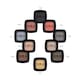 image 5 of FLAWLESS MONO EYESHADOW LIGHT SHADES Multi | 010 PINK