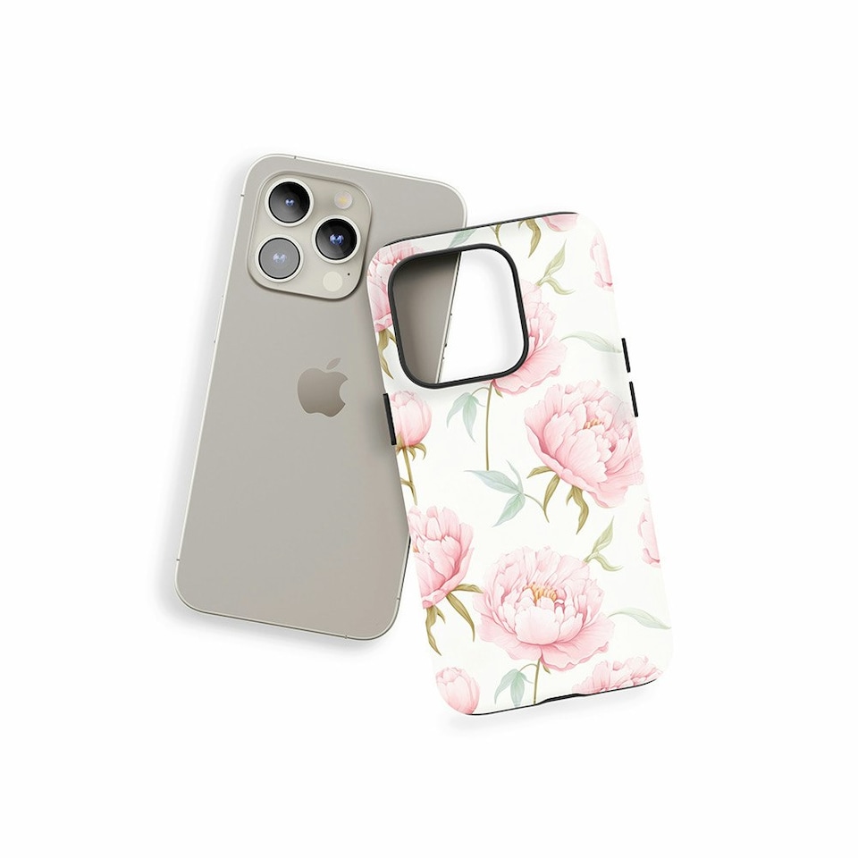 image 1 of Pretty Peony Phone Case | Pink | iPhone 16
Magsafe | iPhone 16
Magsafe