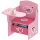 image 2 of AIYAPLAY Kids Table and Chair Set, Toddler Desk Chair with Storage Bins | Pink