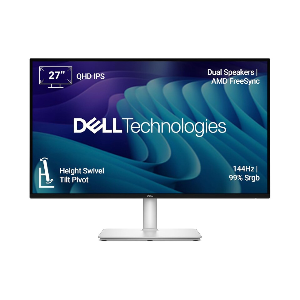image 1 of Dell Plus S2725DC 27-Inch IPS Quad HD 144Hz 1ms USB-C Freesync Height Adjustable Monitor