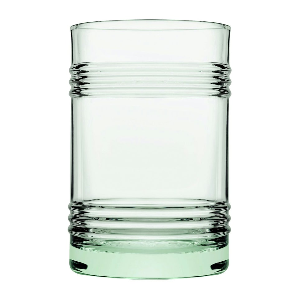 image 1 of Pasabahce Aware Tincan Recycled Highball Glasses - 490ml - Green - Pack of 4