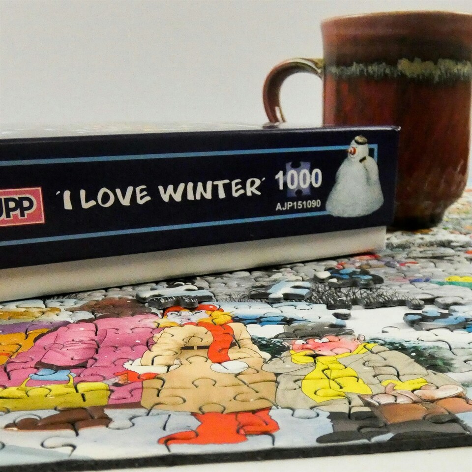 image 1 of Mike Jupp I Love Winter 1000 Piece Jigsaw Puzzle